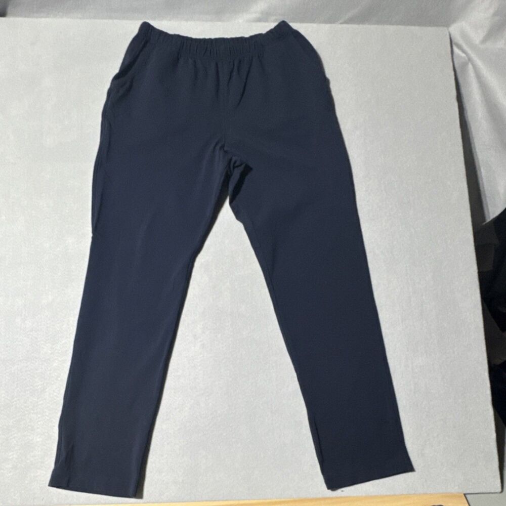 L.L.Bean Navy Men's M Regular Activewear Pants Drawstring